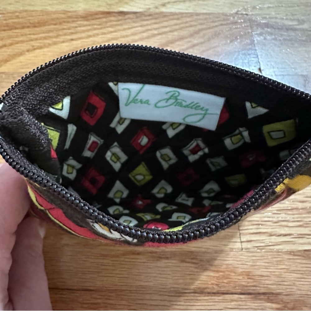 Vera Bradley Puccini Small Zippered Pouch - Coin Purse - Picture 3 of 4